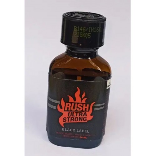 Попперс RUSH ULTRA STRONG Black 24 ml Попперс RUSH ULTRA STRONG Black 24 ml
