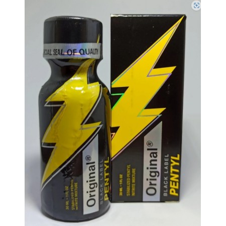 Попперс Original black label pentyl 30 ml Попперс Original black label pentyl 30 ml