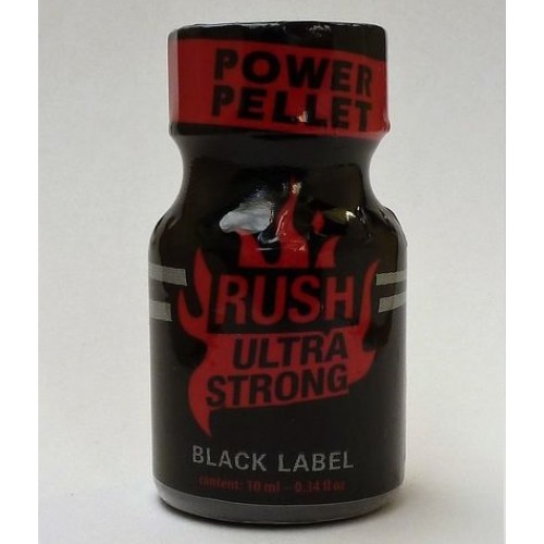 Попперс RUSH ULTRA STRONG Black 10 ml Попперс RUSH ULTRA STRONG Black 10 ml