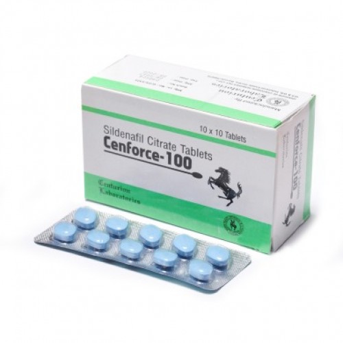 Віагра 100 Дженерік Cenforce 100 mg Sildenafil 10 таб