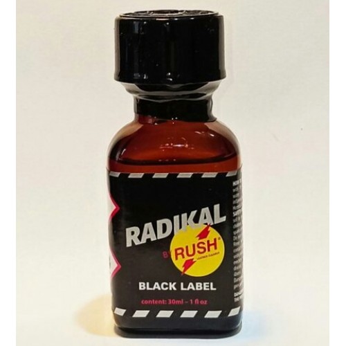 Попперс RADIKAL RUSH BLACK LABEL 30 ml Попперс RADIKAL RUSH BLACK LABEL 30 ml